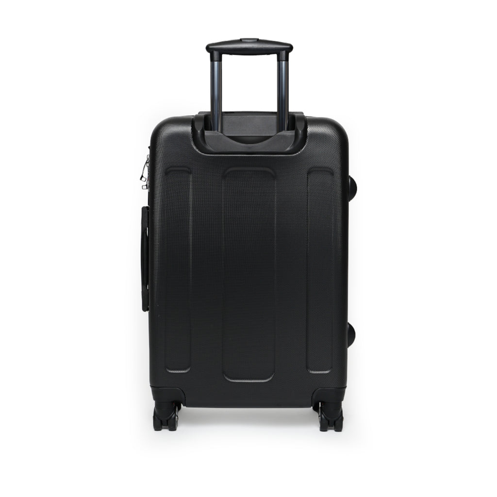 Pastel Gradient Carry-On Suitcase — Holographic Travel Luggage