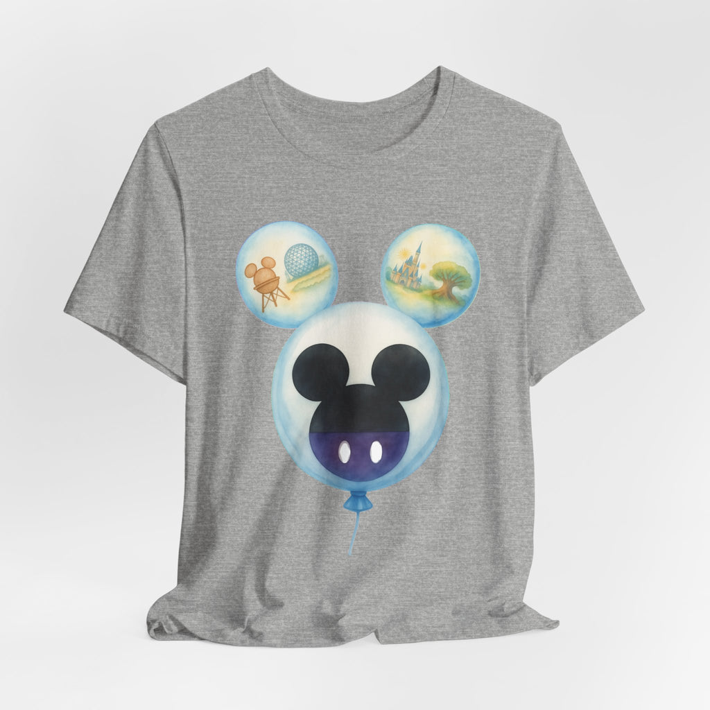 Family Vacation Mickey Balloon T-Shirt — "Disney Family Vacation 2026"