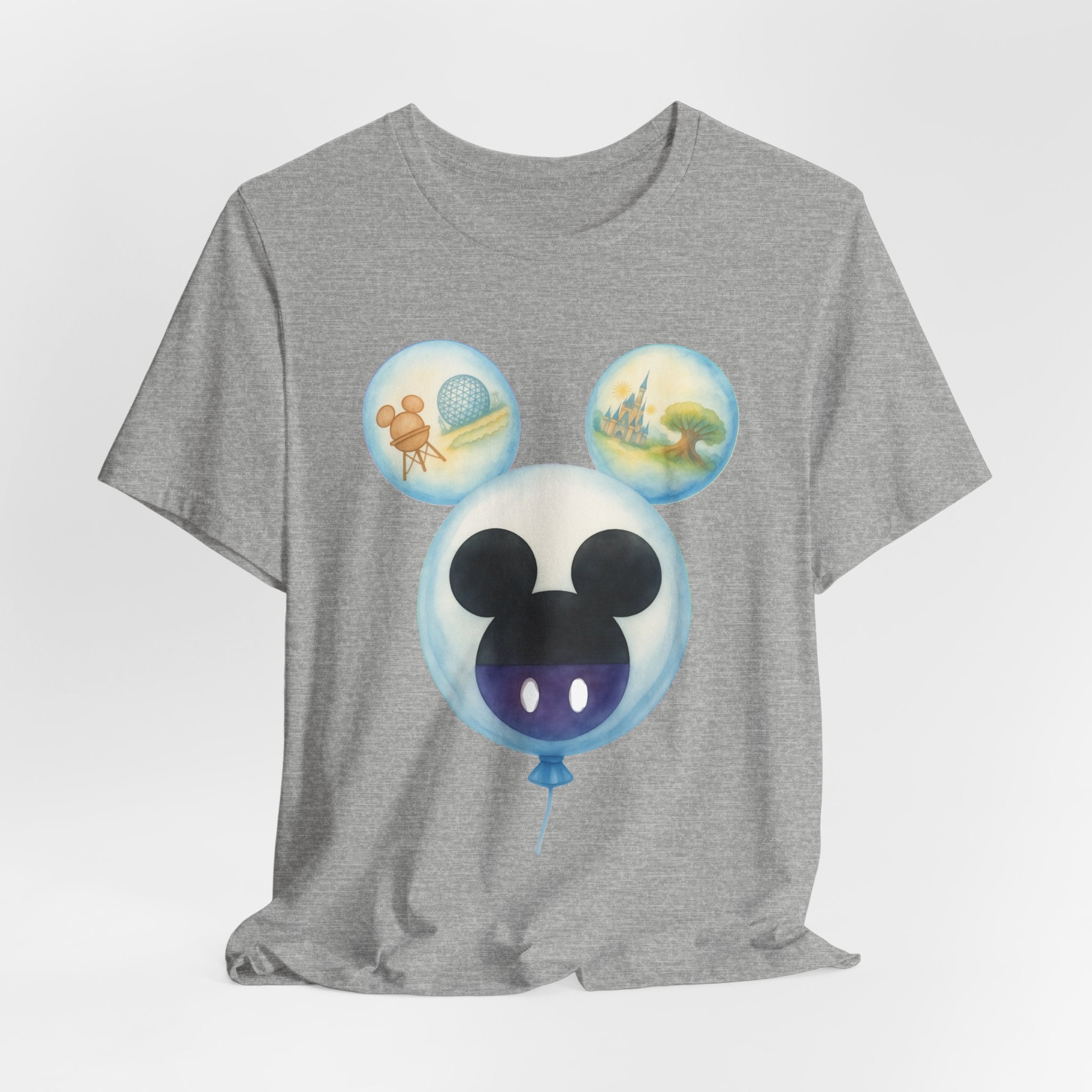 Family Vacation Mickey Balloon T-Shirt — "Disney Family Vacation 2026"