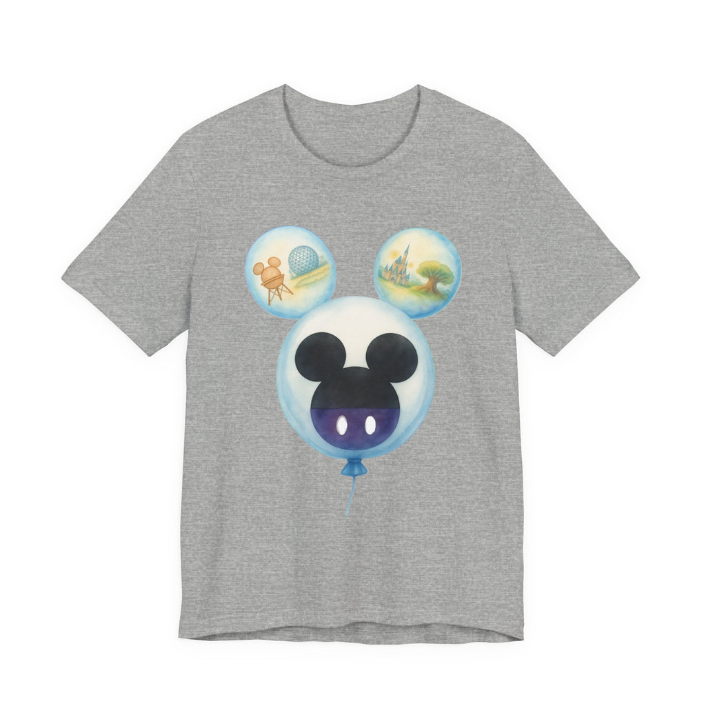 Family Vacation Mickey Balloon T-Shirt — "Disney Family Vacation 2026"