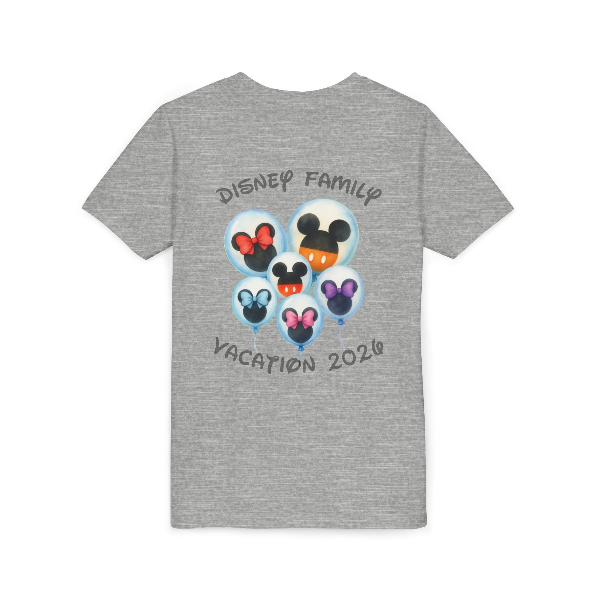 Youth Tee — 'Disney Family Vacation 2020' Mickey Balloon Graphic